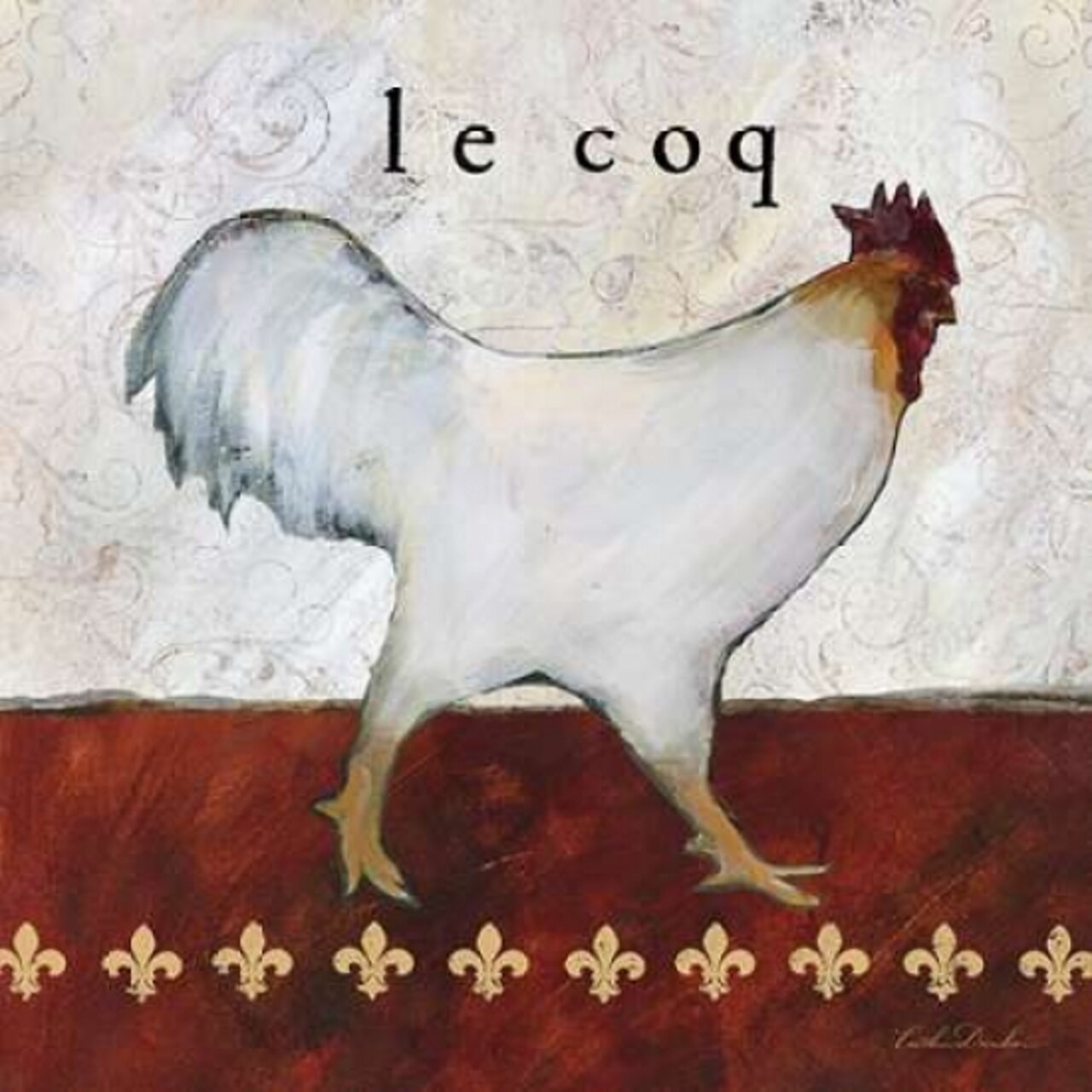 French Country Kitchen I - Le Coq Poster Print by Caitlin Dundon - Item # VARPDXRB7821CTL